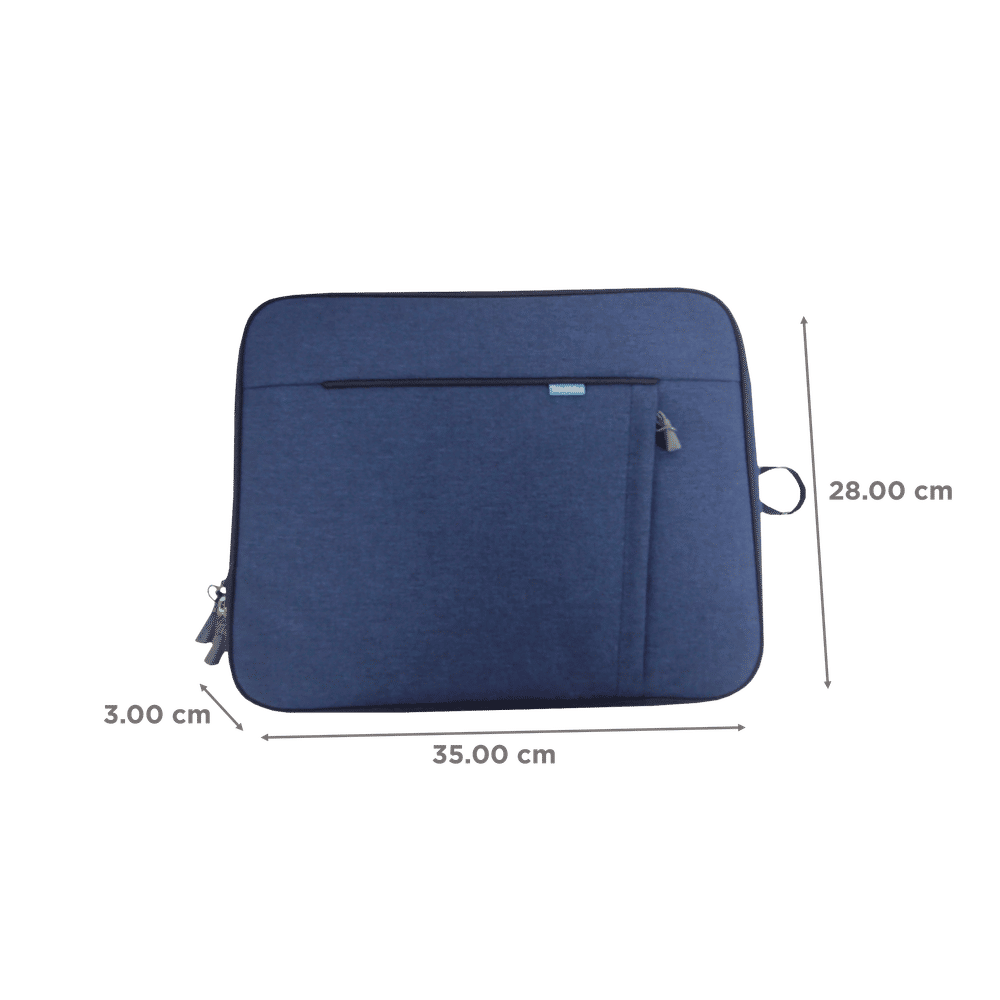Buy Traveldoo Nylon Laptop Sleeve for 14 Inch Laptop (Lightweight, Navy